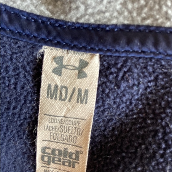 Women's Under Armour Cold Gear Fleece Lined Full Zipper Hooded Jacket, Medium - Picture 5 of 6